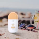 ضد آفتاب کرم پودری نارنجی استلین spf100 حجم 100 گرمی - تصویر 2