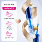 ژل ابرو برانوس مدل Cool Gel آبی - تصویر 2